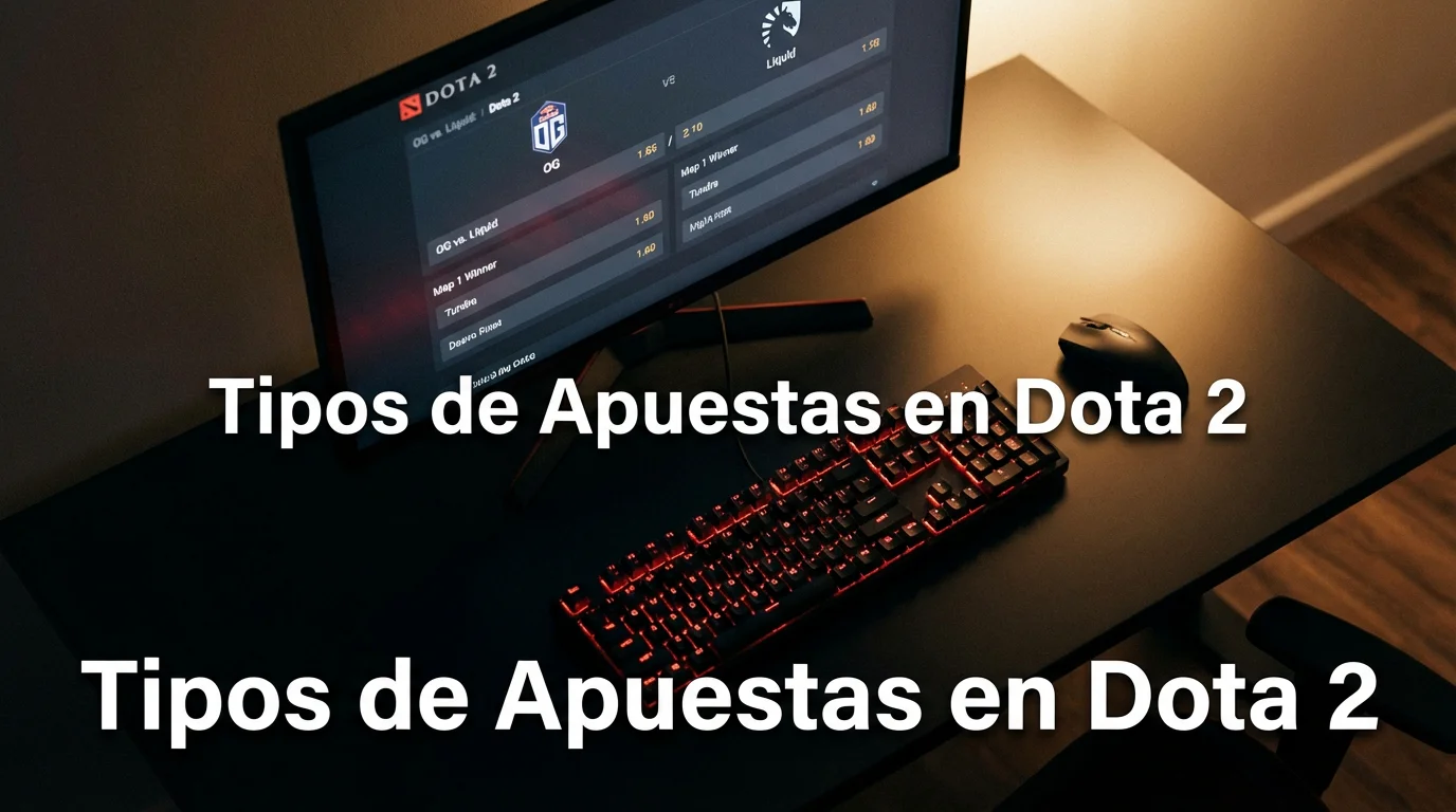Mercados de apuestas en Dota 2 con ejemplos de cuotas y tipos de apuesta disponibles
